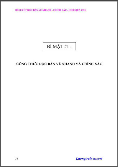 Đọc bản vẽ