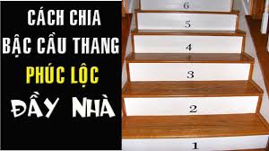 Các công thức chia cầu thang chuẩn nhất hiện nay