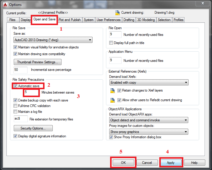 Hướng dẫn thiết lập các thông số cho AutoCAD khi mới cài đặt