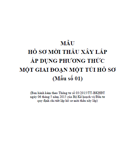 Khi xây dựng hồ sơ mời thầu (HSMT) cần lưu ý những điều gì