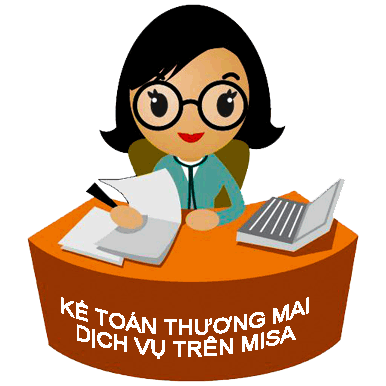 Thực hành kế toán thương mại dịch vụ trên phần mềm misa