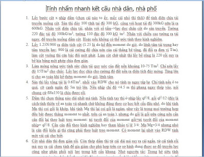 Bài viết kiến thức về các chủ đề xây dựng